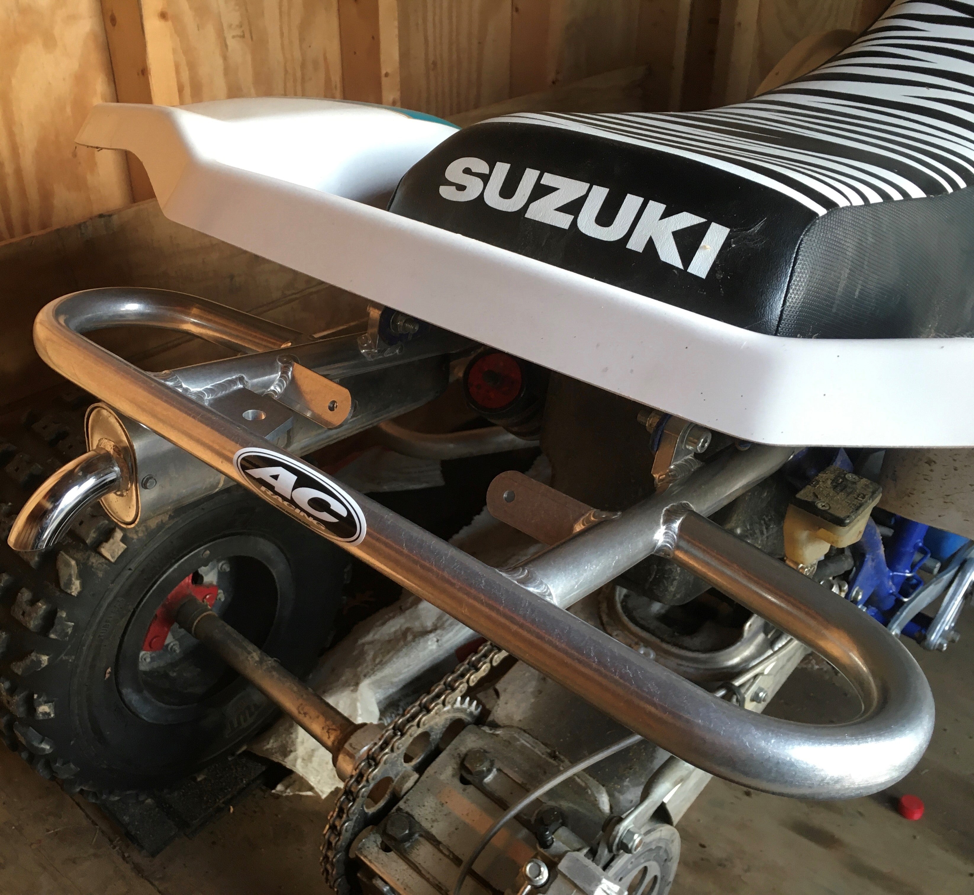 Wide Grab Bar Suzuki LT250R 1985-1990